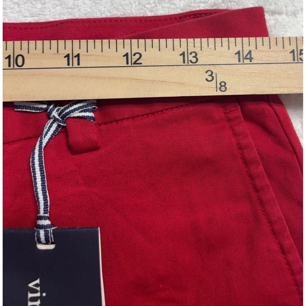 Vineyard Vines Breaker Pant 16 Red Velvet Boys Straight Leg Chino New With Tags - Picture 5 of 13